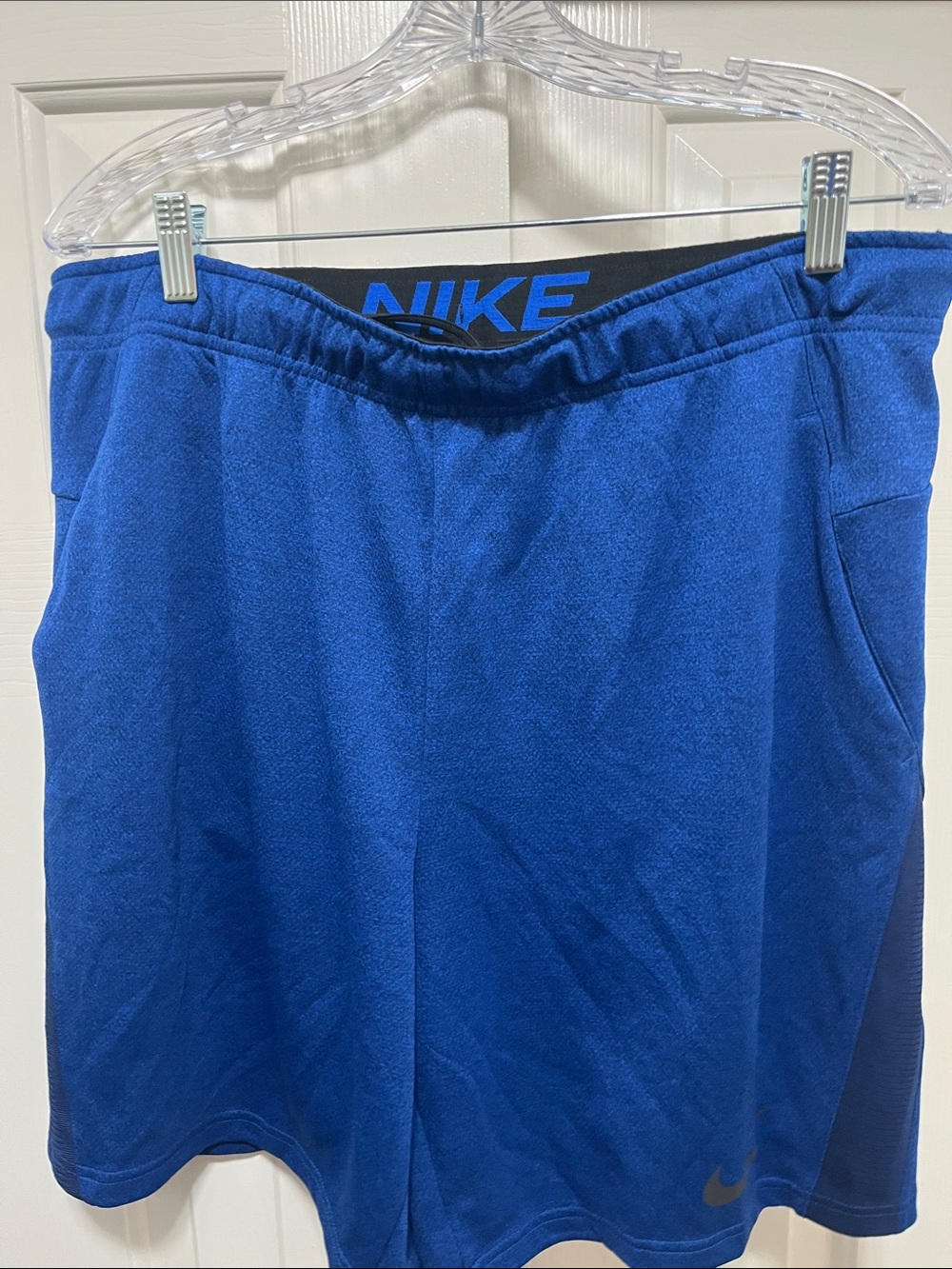 Nike Boys Blue Athletic Shorts
